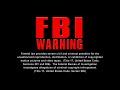 FBI Warning Screen 2012