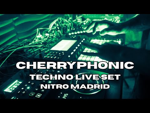 Cherryphonic - Techno Live Set / NITRO Madrid 15/11/25 [Modular Synth, Syntakt, Akai Force, Rmx 500]
