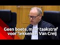 Sjef van Creij krijgt een taakstraf van 60 uur waarvan 20 voorwaardelijk.