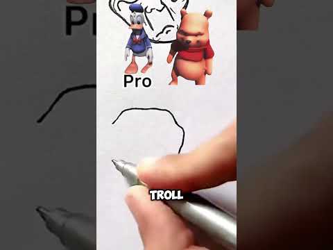 How to draw troll face #shorts #memes