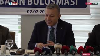 Trabzon Valisi Tahir Şahin, Trabzon basını ile buluştu! İlk Trabzon iz