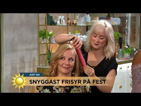 5 trendigaste festfrisyrerna just nu: "Busenkelt att fixa själv" - Nyhetsmorgon (TV4)