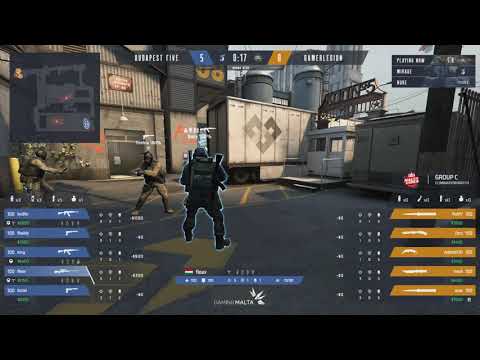 GAMERLEGION vs. BUDAPEST FIVE, bo3 - Group C - Malta Vibes Week 7