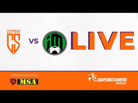 COIMBRA X INTER - CAMPEONATO MINEIRO 2023 - SUB 20 - 2ª RODADA  #aovivo #futebol