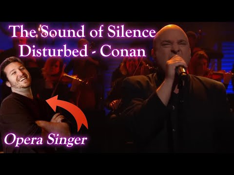 Opera Singer Reacts - The Sound of Silence || Disturbed on Conan