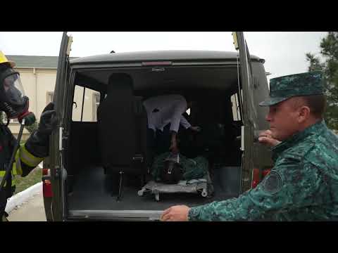 FHN DSX-nin “N” saylı hərbi hissəsində təlim keçirib