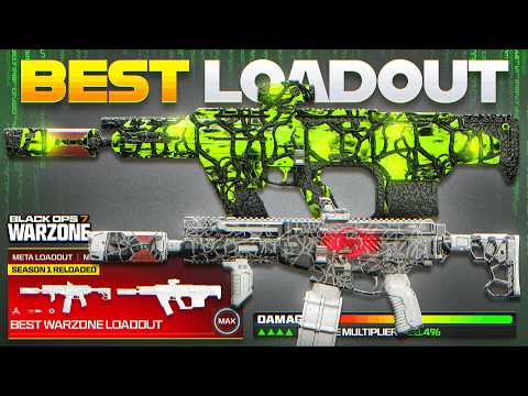 new *BROKEN* META LOADOUT for BO7 WARZONE after UPDATE! (Best COD WZ Meta Loadout)