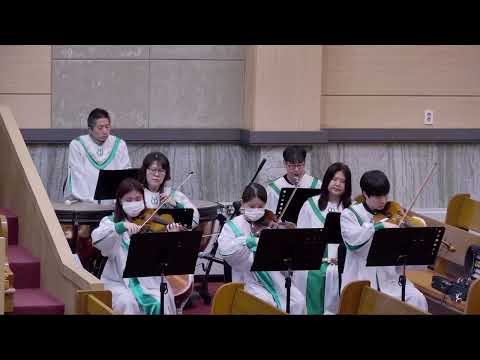 25/03/16 부평동부교회 주일오전예배 찬양 "내 주의 보혈은" - 할렐루야 찬양대 & 셀라 챔버