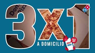 Domino´s Pizza Pide 3x1 en la HOT APP anuncio