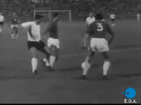 EURO-1968. Qualifiers. Group 3. Greece - Austria - 4:1. Highlights.