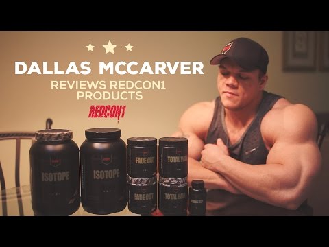 Dallas McCarver Reviews Redcon1 Products He's Using During His 2016 Mr. Olympia Prep