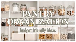 PANTRY MAKEOVER BEFORE AND AFTER | AFFORDABLE ORGANIZATION IDEAS | HEALTHY SUMMER HABITS