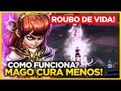 MAGO CURA MENOS? COMO FUNCIONA O ROUBO DE VIDA! | SMITE