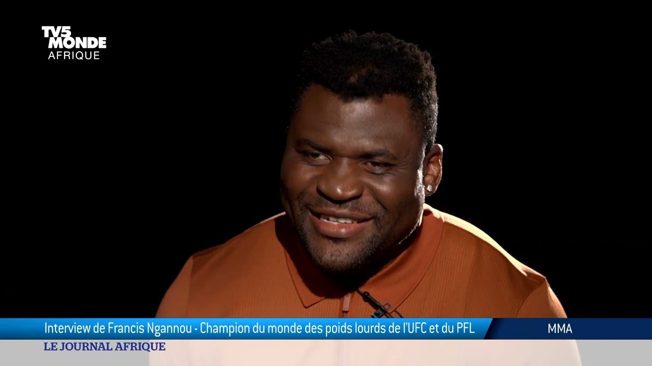Francis Ngannou, invité exceptionnel de TV5MONDE