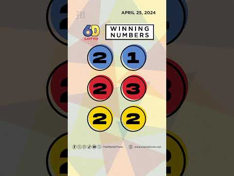 PCSO Lotto Results: P31M Super Lotto 6/49, Lotto 6/42, 6D, 3D, 2D April 25, 2024