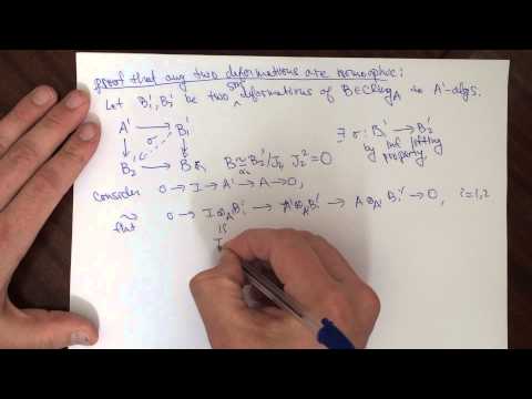 Infinitesimal/Local Deformations of Rings