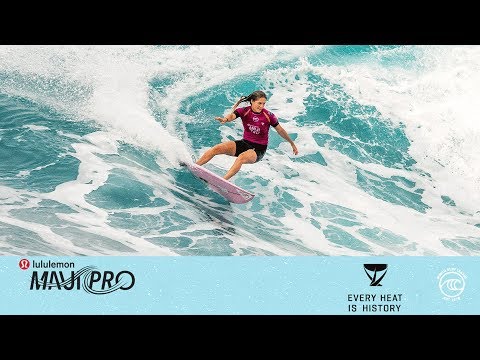 Gilmore vs. Manuel vs. Andrew - Seeding Round, Heat 5 - lululemon Maui Pro W 2019