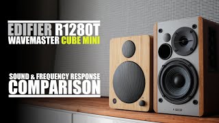 Wavemaster Cube Mini Neo vs Edifier R1280T  ||  Sound & Frequency Response Comparison