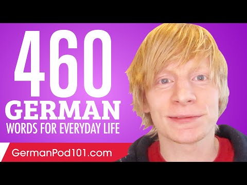 380 German Words for Everyday Life Basic Vocabulary 19