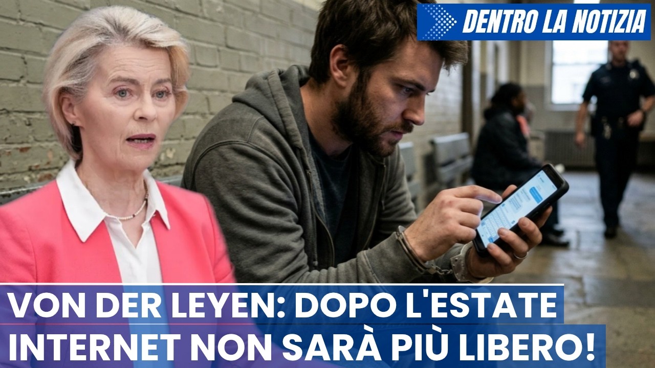 Von der Leyen: dopo l'estate internet non sarà più libero! I danni reali che sono già accaduti!