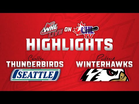 Seattle Thunderbirds at Portland Winterhawks 12/14 | WHL Highlights 2024-25