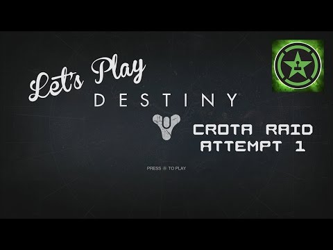 Let's Play - Destiny: Crota Raid Attempt 1