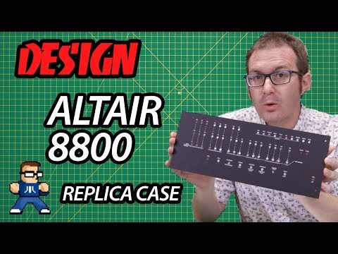 How To Build An Altair 8800 Replica: Designing A Case With Adobe Illustrator