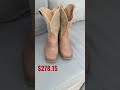 What It Really Costs To Own Cowboy Boots Week 1