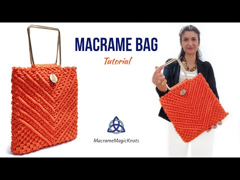 DIY Macrame Bag With Zipper Macrame Wallet for Girls