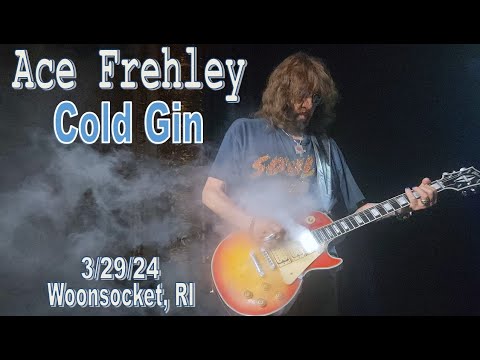 Ace Frehley - Cold Gin w/smoking guitar - 3/29/24 -  Woonsocket, RI
