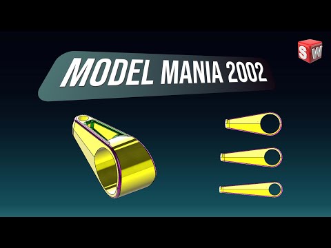 SolidWorks Model Mania 2002 – Full CAD Challenge Explained!
