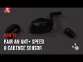 How To Pair An ANT Speed Cadence Sensor