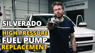 How to Replace 5.3L Silverado High Pressure Fuel Pump - Powertrain P0175 P0172 Serria Tahoe Yukon