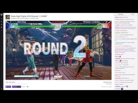 [SFV] VFrames | LGrinta vs Chris King @ WNF 1.3