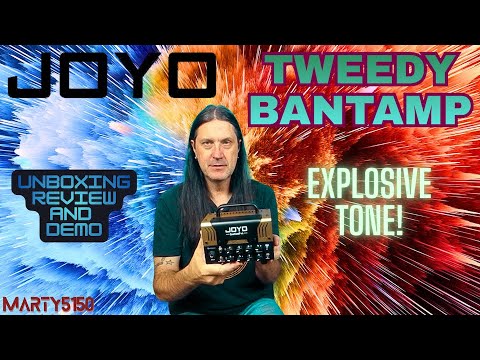 Joyo Tweedy Bantamp Unboxing Demo And Review - This Amp Is Explosive And I Love It!