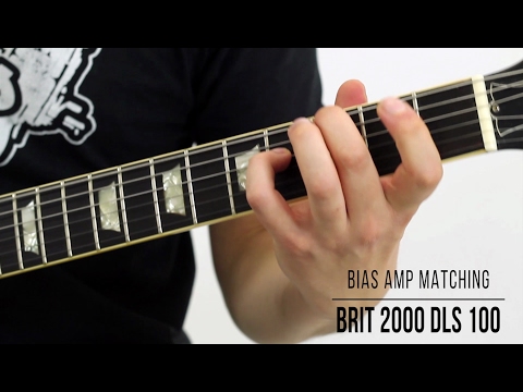 Bias Amp Match | Brit 2000 DLS100 | Rock Demo (Marshall JCM2000 DSL100)