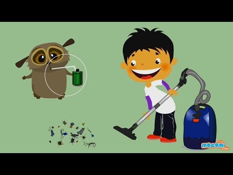 How does a vacuum cleaner work?