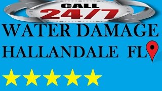 preview picture of video 'Water Damage Hallandale Service | ☎ (954) 874-0779'