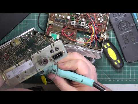 Audioline PT340 CB27/81 UK FM CB radio - extensive repair