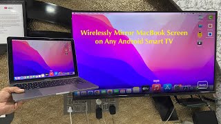 How to Wirelessly Mirror MacBook Screen on Any Smart TV (Easy)
