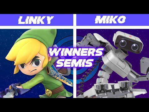 Content Events #4.5 Top 8 Winners Semis - Linky (Toon Link) VS Miko (ROB)