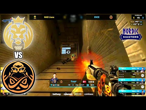 MAD Lions vs ENCE - Nordic Masters Spring 2021 | CSGO HIGHLIGHTS