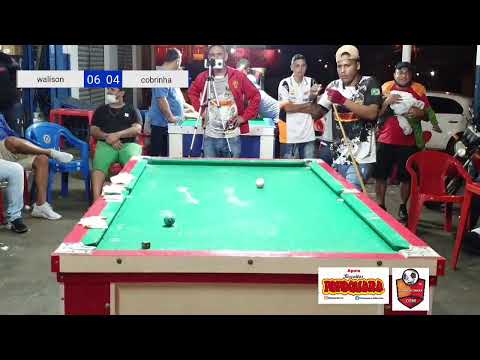 cobrinha x walison 2000 mil quem faz 7 no  jogo de bolinho P1