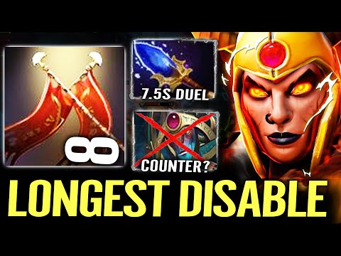 Longest Disable Skill in Dota 2 - Legion Commander Non-stop Victory Duel DotA 2