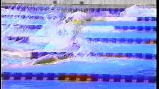Elizabeth Botsford wins Gold in 100M Backstroke @1996 Summer Games