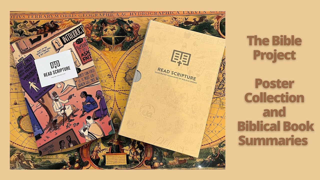 Bible Project Posters and Summary Books @bibleproject
