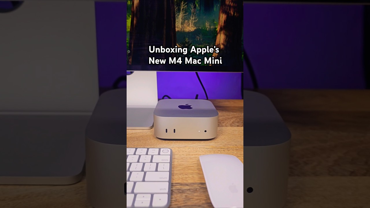 Unboxing Apple's New M4 Mac Mini