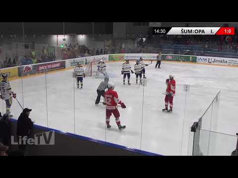 Draci Pars Šumperk vs. HC Slezan Opava 1.třetina