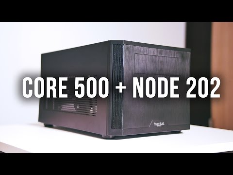 Fractal Design NODE 202 & CORE 500 - Awesome new ITX Cases
