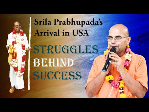 Struggles Behind Success || Srila Prabhupada || HG Rishi Kumara Prabhu